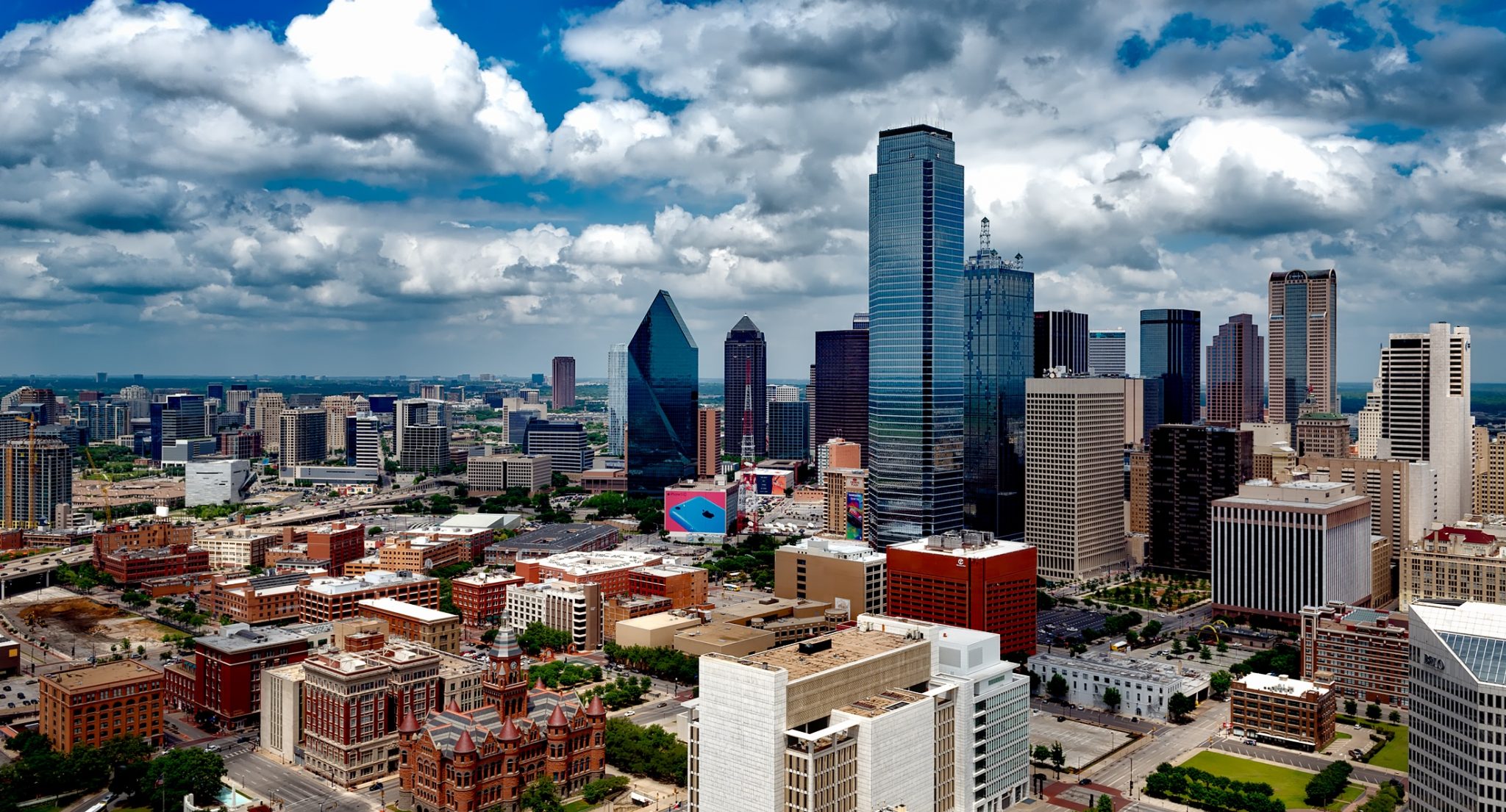 Skyline Cityscape of Dallas, Texas