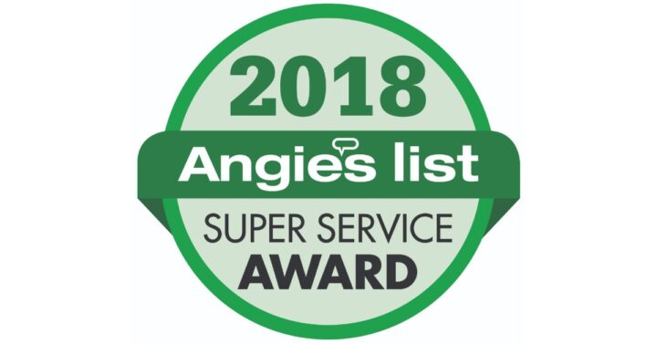 2018 Angie's List Super Service Award