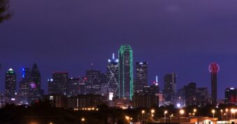 Dallas city skyline