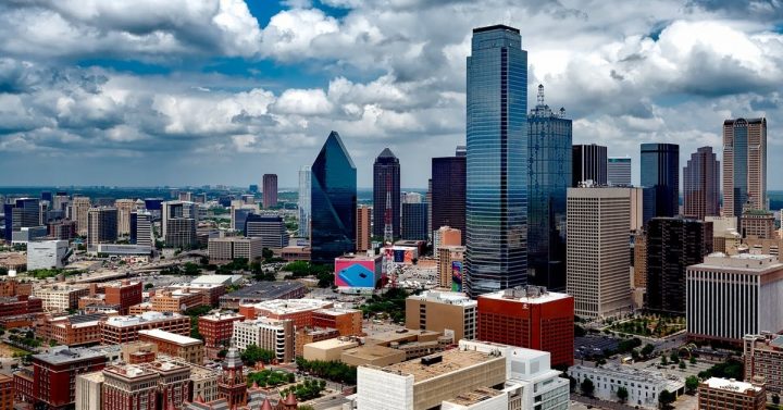 Dallas city skyline