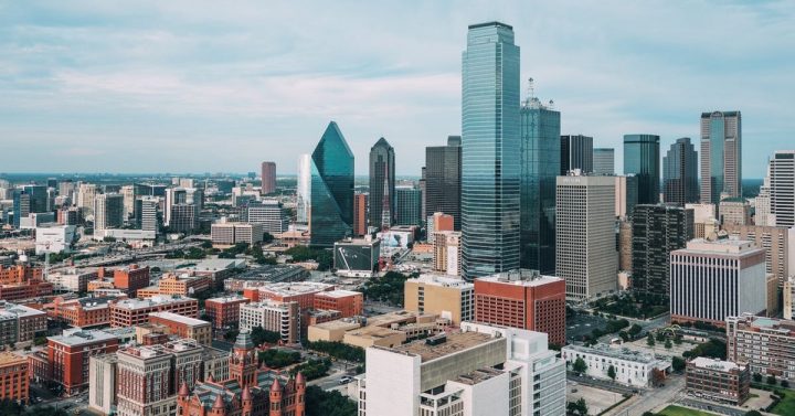 skyline of dallas texas