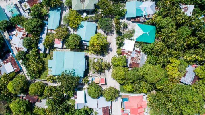 Aerial View of Richardson Neighborhood