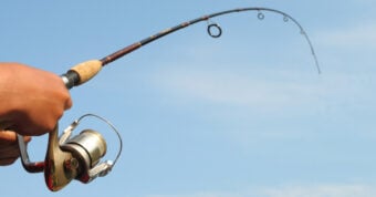 Photo of a fishing rod