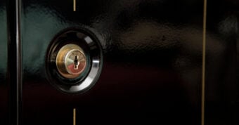 photo of a gun safe