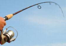 Photo of a fishing rod