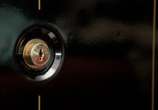 photo of a gun safe
